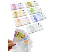 EYVRPAU Dinero de Juguete 70, 7 Denominaciones para Aprender a Contar y Juegos de Rol Infantiles, Atrezo Didáctico.
