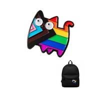 EYVRPAU Pin Broche Esmalte Arcoíris 1 Ud. LGBTQ+ para Ropa, Mochila, Chaqueta. Expresa tu Apoyo a la Diversidad e Igualdad. Regalo Ideal Mes del Orgullo.