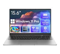 EYY Ordenador portátil de 15.6 pulgadas, portátiles con 8 GB de RAM 256 GB SSD, pantalla 100 % sRGB, procesador Celeron N4000 (hasta 2.6 GHz), portátil Ms Office 2024, WiFi de doble banda, BT 4.2