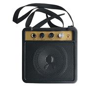 eyYvxmep Mini Amplificador de Guitarra de 5 W Amplificador de Guitarra con Altavoz de Clip Trasero Accesorios de Guitarra para Guitarra EléCtrica AcúStica Sonido de ViolíN