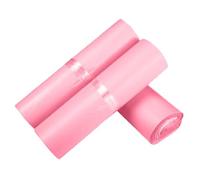 EYZJQSTUV Bolsas plástico Autoadhesivas envíos Postales, Tamaños múltiples Multicolores del Bolso de envío Mensajero plástico Autoadhesivo PE(Pink,11X15cm 50pcs)