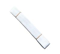 EYZJQSTUV Cinturón de Karate para Artes Marciales, Cinturón Taekwondo Algodón 220-280cm Multicolor(White-280cm)