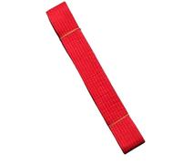 EYZJQSTUV Cinturón de Karate para Artes Marciales, Cinturones de clasificación algodón Taekwondo Karate Jiu Jitsu 220-280 cm Multicolor(Red-280cm)