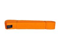 EYZJQSTUV Cinturón de Karate para Artes Marciales, Cinturones de clasificación algodón Taekwondo Karate Jiu Jitsu 220-280 cm Multicolor(Orange-220cm)