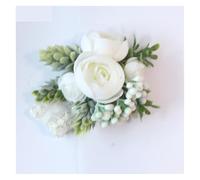 EYZJQSTUV Corsage de Boda, Boutonniere de Seda Artificial del Ramillete la muñeca Brote Rose Multicolor for Casarse(Wrist Flower-g)