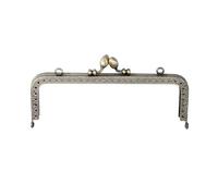 EYZJQSTUV Estructuras metálicas con cierre de beso, Monedero de metal con cierre tipo beso, bronce, varios tamaños(15cm)
