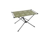 EYZJQSTUV Mesa Plegable portátil para Acampada, Mesa de Aluminio Plegable táctica IGT Que acampa con los Accesorios Multicolores(Army Green Table)