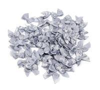 EYZJQSTUV Mini Lazos de Cinta, El satén del poliéster arquea Las PC multicoloras los 2.5x2cm 100-200 for Artes y Decoraciones(Grey,100Pcs)