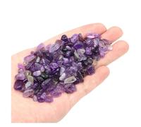 EYZJQSTUV Piedras de Grava para peceras, Piedra Preciosa Reiki Ágata Chip Grava Multicolor 5-10mm Acuario Jardín 20g 50g 100g(Color 2,100g)