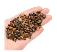 EYZJQSTUV Piedras de Grava para peceras, Piedra Preciosa Reiki Ágata Chip Grava Multicolor 5-10mm Acuario Jardín 20g 50g 100g(Color 9,50g)