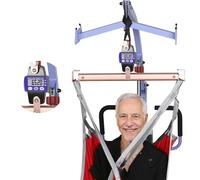 EZ Assistive Báscula de peso para pacientes postrados en cama, báscula de elevación universal para hospital o cuidado en el hogar, carga de peso segura de 500 libras