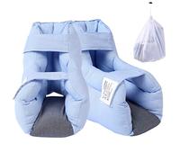 EZ Assistive Cojín protector de talón para aliviar las úlceras por presión, almohada de pies para pacientes postrados en cama, almohadilla de tobillo para el dolor de talón