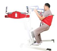 EZ Assistive Sit to Stand Lift - Eslinga acolchada y ayuda de pie con soporte para la espalda, la correa de elevación del paciente funciona con la mayoría de ayudas y equipos de movilidad