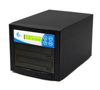EZ DUPE Duplicador de Copia de Disco DVD/CD 1 a 1 - Copiadora de Copia de Seguridad de Disco Multimedia de Video y Audio GS1SOB / EZD1TDVDLGB (Negro)
