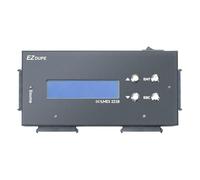 EZ DUPE Duplicador Forense 1:3 para HDD/SSD SATA 2,5" y 3,5" - Clonador de Discos autónomo bit a bit con verificación Hash y borrado Seguro (Holmes 221B)