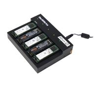 EZ DUPE Duplicador M.2 de 1 a 4 M.2 - M.2 NVMe / M2 SATA NGFF (PCIe/ACHI NVMe) llave B, llave M, llave B+M 2230 2242 2260 2280 módulo interno SSD Cloner Copiadora 45MB/seg MiniNVMe Plus