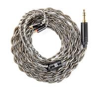 EZ EAR KBEAR DarkJade IEM Cable intraural para monitor de oído con enchufe plateado para KZ ZS10PRO/ZS12 PRO X/EDX PRO/ZSN PRO X/CASTOR/AS16 PRO/AS24/ZAR/ZAS/ZAX, CCA CRA/C10 (3,5 mm, sin micrófono