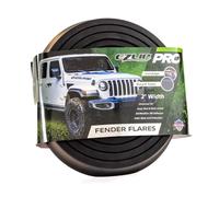 EZ-Lip Flares XL Amplia versión Universal para rieles de Rueda, Guardabarros, mangueras de Goma