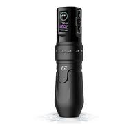 EZ P3 Pro - Máquina de tatuaje inalámbrica, 6 tiempos 2.0, 2.4, 2.8, 3.3, 3.7, 4.2 mm, con pantalla digital OLED, batería de 1600 mAh, pistola de tatuaje (negro mate)