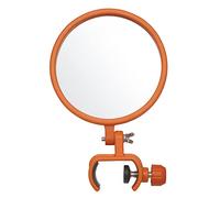 EZ Smart Mini espejo de inspección para fijación de poste de extensión, inspecciona techos, canalones, trabajos de conducto interior, nidos de pájaros y más