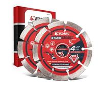 EZARC Disco de Diamante 115mm, 2 Piezas Disco de Corte de Diamante Segmentado para Separar y Cortar Materiales de Construcción, Granito Piedra Ladrillo Mármol