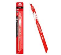 EZARC Hoja de sierra recíproca de carburo R1278HM Endurance para metal grueso, hierro fundido, aleación de acero de 30.5 cm, 8TPI, 1 paquete
