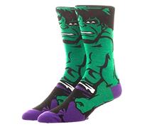 EZB Calcetines de superhéroe increíble Hulk para hombre | Idea de regalo peculiar | Diseño de película | Talla 4-9 | Hulk, Hulk