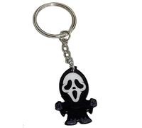 EZB Llavero de personaje Scream | Idea de regalo de película de terror para hombres, mujeres, niños y niñas | Llavero de cara fantasma (pequeño), blanco, Talla única