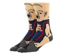 EZB The Goonies Sloth Hey You Guys - Calcetines de película de terror, color beige y azul, idea de regalo para hombres y mujeres, talla 5-10, perezoso los Goonies, Perezoso, 5-10
