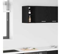 Ezbryzmatic Armario superior de madera de roble negro, 20 x 29,5 x 40 cm, 3 8 kg, apto para utensilios de cocina, platos, encimeras, almacenamiento, almacenamiento en interiores, resistente al agua