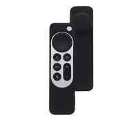 Ezcast Funda Protectora 2 en 1 de Silicona + TV remota para Airtags para Apple 4K Control TV Receiver Computadora con Dispositivo Android (A, One Size)