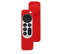 Ezcast Funda Protectora 2 en 1 de Silicona + TV remota para Airtags para Apple 4K Control TV Receiver Computadora con Dispositivo Android (C, One Size)