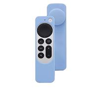 Ezcast Funda Protectora 2 en 1 de Silicona + TV remota para Airtags para Apple 4K Control TV Receiver Computadora con Dispositivo Android (E, One Size)