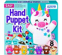 EZCRA Kit Marionetas de Mano Unicornio para Niños - 8 Proyectos DIY