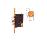 Ezcurra M38865 - Cerradura seguridad ds-15 701b50 /70- derecha