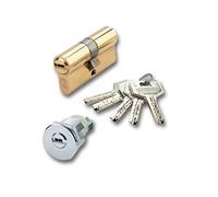 Ezcurra M38874 - Cilindro de seguridad laton ds15/70 centrado