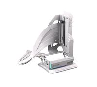 EZDIY-FAB Shield ARGB - Soporte vertical para GPU con cable elevador PCIe 5.0, soporte vertical de GPU compatible con la serie RTX 50, ángulo ajustable de 20 grados, instalación magnética y ranura de