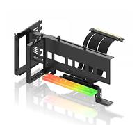 EZDIY-FAB Soporte vertical PCIe 4.0 GPU Soporte para tarjetas gráficas con módulo LED ARGB de 5 V y 3 pines, kit de soporte VGA para tarjeta de video con PCIe 4.0 X16 Gen4 17 cm/6.69 pulgadas, ángulo