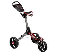 EZE Glide Bolt2 Carrito de Golf, Unisex, Gris/Rojo, Talla única