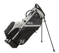 EZE Glide Eze 74 Lite Hybrid Bolsa de Golf con 14 divisiones, Gris/Negro