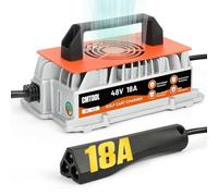 EZGO - Cargador de carrito de golf de 48 voltios, 18 A, 48 voltios, cargador de batería para carrito de golf, EZGO TXT RXV 1250 W 48 V, cargador inteligente EZ GO de 48 V, cargador de goteo de 18 A,