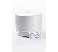 EZIDRI Snackmaker FD500 Digital - Deshidratador con gran capacidad (5 coladores ampliables a 15), secado uniforme, temperatura seleccionable (30-60 °C), ideal para platos RAW