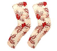 EZIOLY Holly Berry - Rodilleras de baloncesto, fútbol, voleibol, panal de abeja, protector de rodilla acolchado para hombres y mujeres