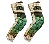 EZIOLY Old Streets of Greek Islands Rodilleras acolchadas para hombres y mujeres