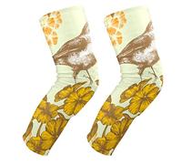 EZIOLY - Rodilleras con diseño de mariposas y libélulas, para voleibol, baloncesto, voleibol, pata de abeja, rodilleras acolchadas, rodilleras para hombres y mujeres