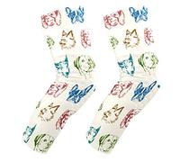 EZIOLY - Rodilleras con patrón de perros, para baloncesto, voleibol, pata de abeja, rodillera, protector acolchado para rodilla, rodillera para hombres y mujeres