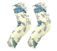 EZIOLY - Rodilleras de colibríes para baloncesto, voleibol, pata de abeja, rodillera, protector acolchado de apoyo para rodilla para hombres y mujeres