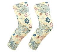EZIOLY - Rodilleras de libélulas y flores, para baloncesto, voleibol, panal, rodilleras, rodilleras, rodilleras, acolchadas, para hombres y mujeres