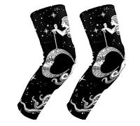 EZIOLY - Rodilleras de sirena con luna en sus manos, para baloncesto y voleibol