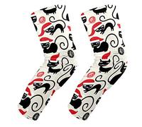 EZIOLY - Rodilleras para gatos de Navidad, baloncesto, fútbol, voleibol, panal de abeja, rodillera, protector acolchado para la rodilla, para hombres y mujeres